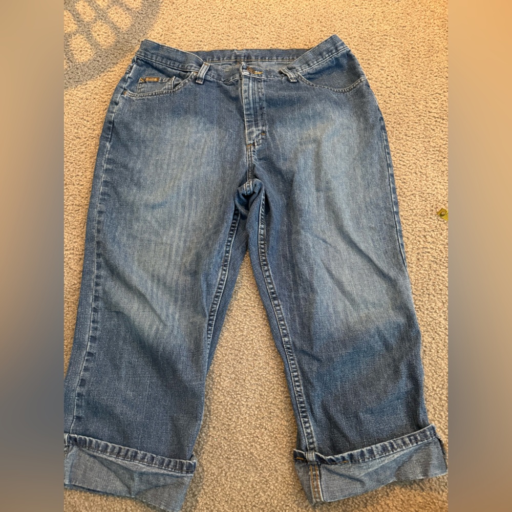 Riders denim capris
